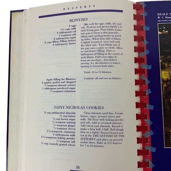 Memphis in May International Festival Cookbook Hardcover Spiral 1989 Tennessee - Picture 9 of 14